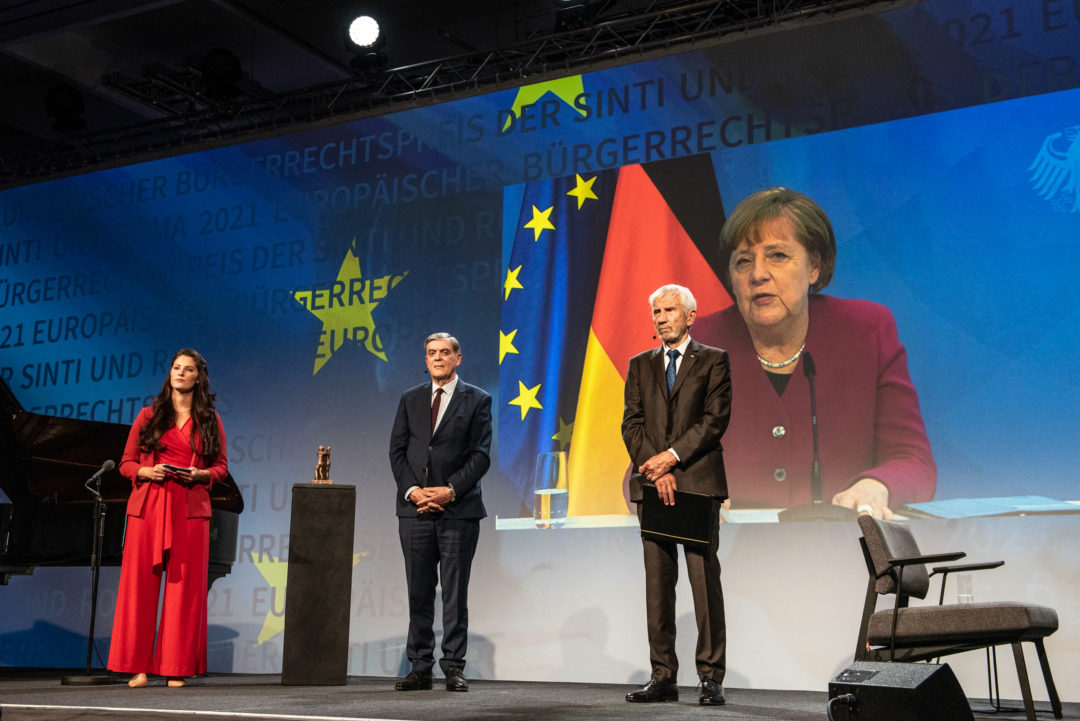 Acceptance speech by German Chancellor Angela Merkel