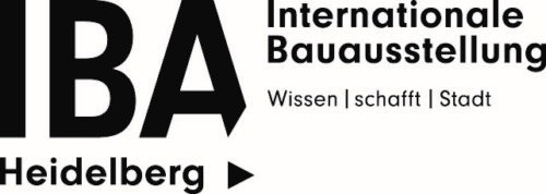 Logo der Internationalen Bauaustellung (IBA) Heidelberg. Wissen | schafft | Stadt
