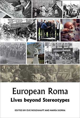 Book cover of Eve Rosenhaft, María Sierra (Hrsg.): European Roma. Lives beyond Stereotypes.