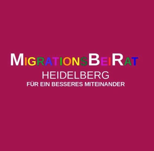Logo Migrationsbeirat Heidelberg. Für ein besseres Miteinander