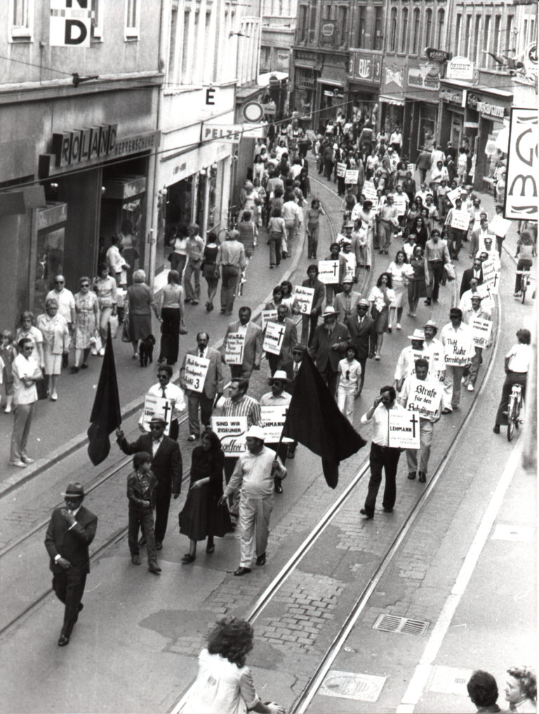 Vor 50 Jahren: Erste Demonstration der Sinti in Heidelberg